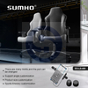 Kursi Ergonomis Dukungan Lumbar 4D Bahan PA+PVC+ABS Disesuaikan